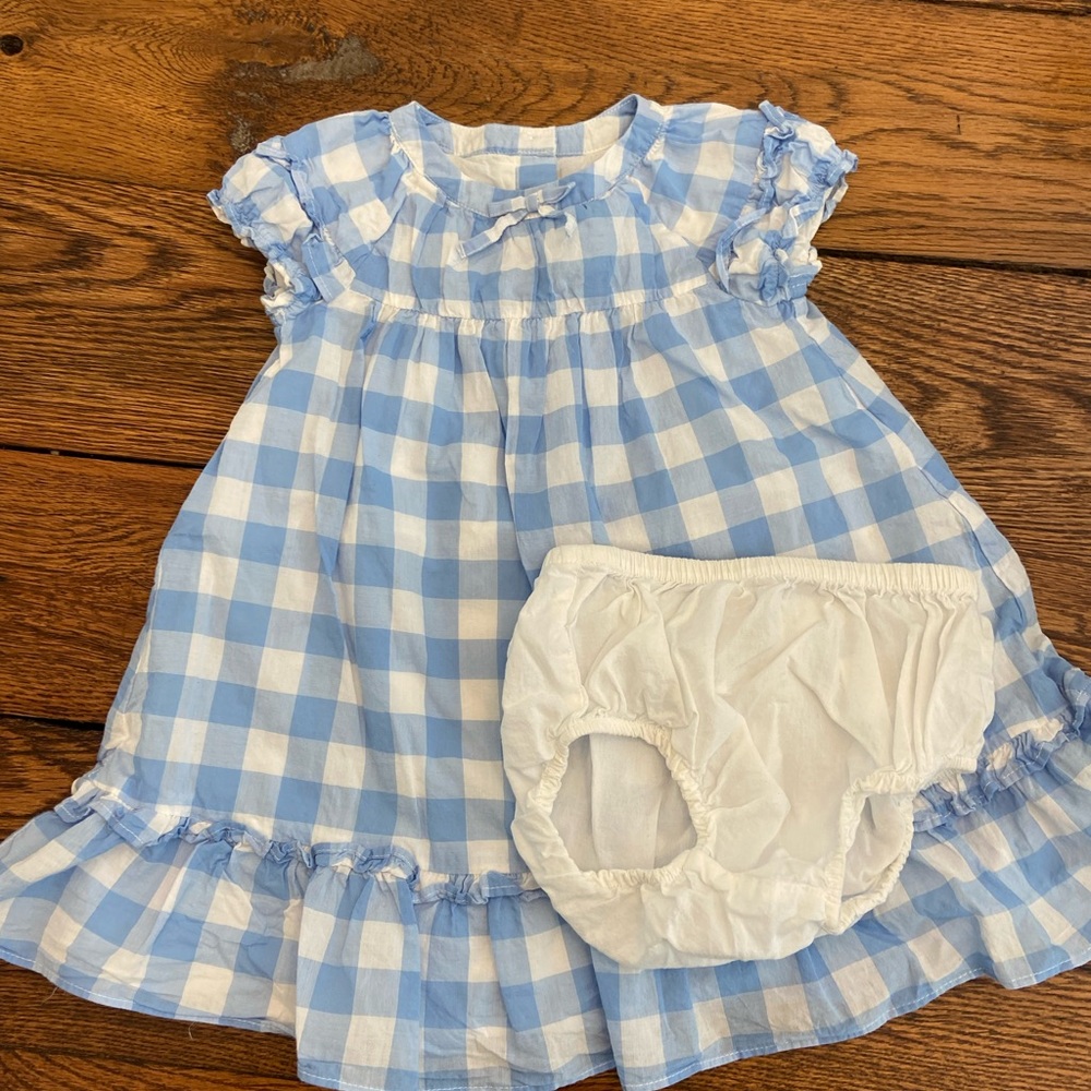 Janie and Jack gingham dress